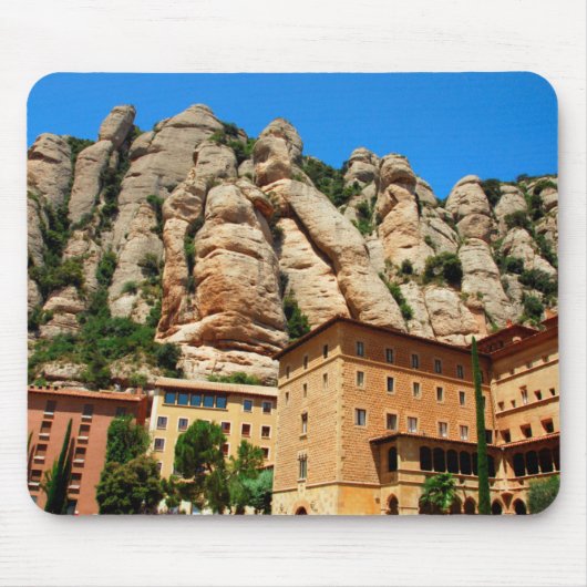 Kloster Montserrat, Katalonien, Spanien Mousepad (Vorne)