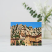 Kloster Montserrat, Katalonien, Spanien Postkarte (Stehend Vorderseite)