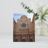 Kloster Montserrat Postkarte (Stehend Vorderseite)