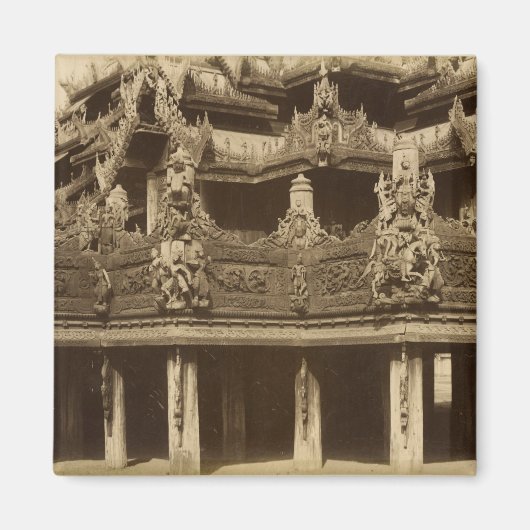Kloster oder Pagoda, Details, wahrscheinlich Manda Magnet (Vorne)