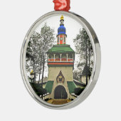 Kloster Pechory Russland Silbernes Ornament (Links)