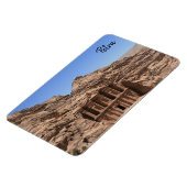 Kloster Petra Jordan Magnet (Linke Seite)
