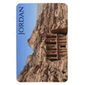 Kloster Petra Jordan Magnet (Vertikal)