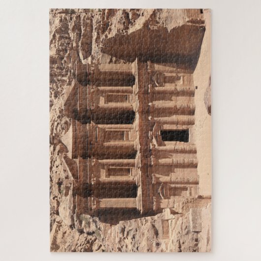 Kloster Petra Jordan Puzzle (Vertikal)