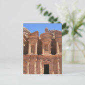 Kloster Petra Tür Postkarte (Stehend Vorderseite)