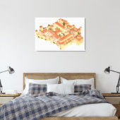 Kloster Poblet. Katalonien Leinwanddruck (Insitu (Schlafzimmer))