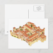 Kloster Poblet. Katalonien Postkarte (Vorne/Hinten)