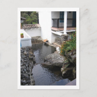 Kloster Pool Venezuela Andes Berge Postkarte