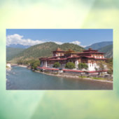 Kloster Punakha Dzong - Bhutan, Asien Fensteraufkleber (Blatt 3)