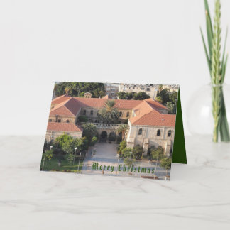 Kloster Rambam Carmelite Feiertagskarte