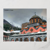 Kloster Rila, Bulgarien Postkarte (Vorderseite)