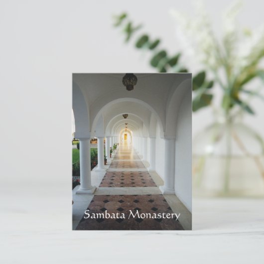 Kloster Sambata Postkarte (Stehend Vorderseite)