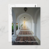 Kloster Sambata Postkarte (Vorne/Hinten)
