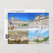 Kloster San Lorenzo und Gebäude Postkarte (Vorne/Hinten)