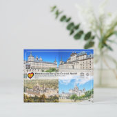 Kloster San Lorenzo und Gebäude Postkarte (Stehend Vorderseite)