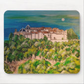 Kloster San Miguel Gemälde von Alfred Fox Mousepad (Vorne)