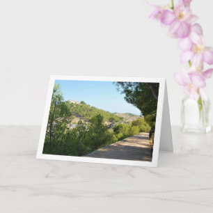 Kloster San Miguel oberhalb der Stadt Lliria, Vale Karte
