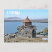 Kloster Sevanavank in Armenien Postkarte (Vorderseite)
