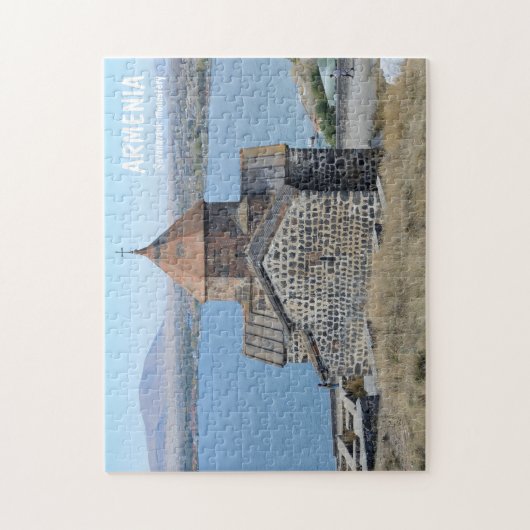 Kloster Sevanavank in Armenien Puzzle (Vertikal)