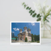 Kloster Sinaia Postkarte (Stehend Vorderseite)
