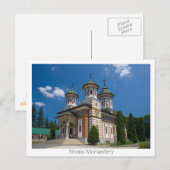 Kloster Sinaia Postkarte (Vorne/Hinten)