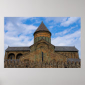 Kloster Svetistkhoveli Mtskheta Georgien Poster (Vorne)
