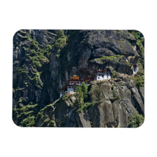 Kloster Taktsang auf der Klippe, Paro, Bhutan Magnet