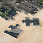Kloster Taktsang auf der Klippe, Paro, Bhutan Puzzle (Seite)