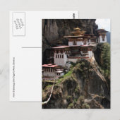 Kloster Taktsang Postkarte (Vorne/Hinten)