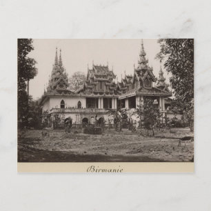 Kloster Teik Kyaung, Insel Ka Toe Postkarte