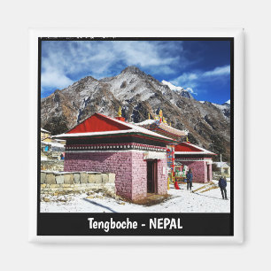 Kloster Tengboche, Sagarmatha, Everest - Nepal Magnet