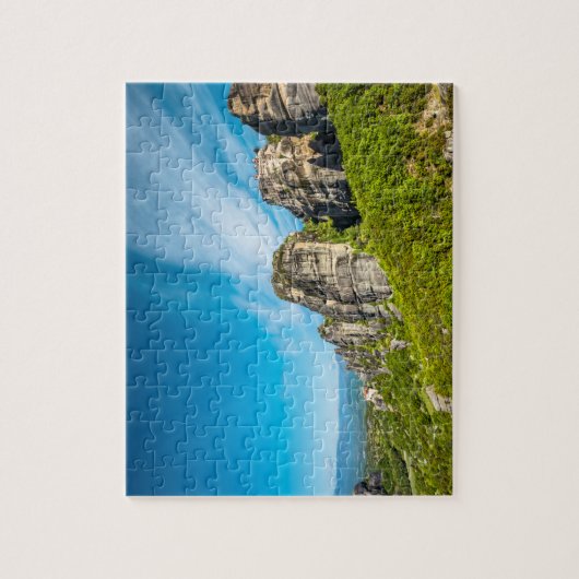 Klöster von Meteora, Griechenland Puzzle (Vertikal)