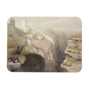 Kloster von St. Saba am 4. April 1839 überziehen Magnet