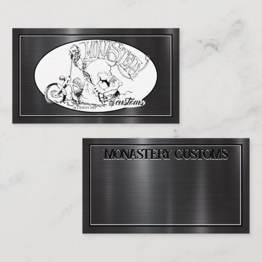 Kloster Zoll-Visitenkarte Visitenkarte (Vorne/Hinten)