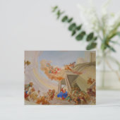 Klosterabtei - Kirchenmalerei Postkarte (Stehend Vorderseite)