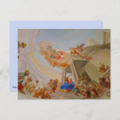 Klosterabtei - Kirchenmalerei Postkarte (Vorne/Hinten)