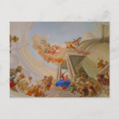 Klosterabtei - Kirchenmalerei Postkarte (Vorderseite)