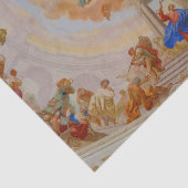 Klosterabtei Neresheim Papiertaschentuch Seidenpapier (Ausschnitt)