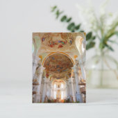 Klosterabtei neresheim postkarte (Stehend Vorderseite)