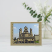 Klosterkirche Maria Laach Deutschland Postkarte (Stehend Vorderseite)