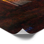 Klosterruine Oybin Poster (Ecke)