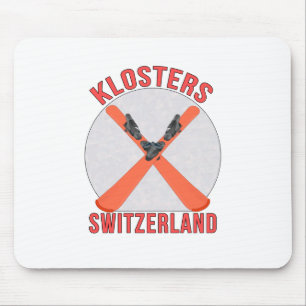 Klosters, Schweiz Mousepad