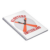 Klosters, Schweiz Notizblock (Rechte Seite)