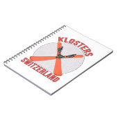Klosters, Schweiz Notizblock (Linke Seite)