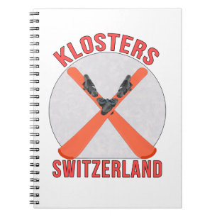 Klosters, Schweiz Notizblock