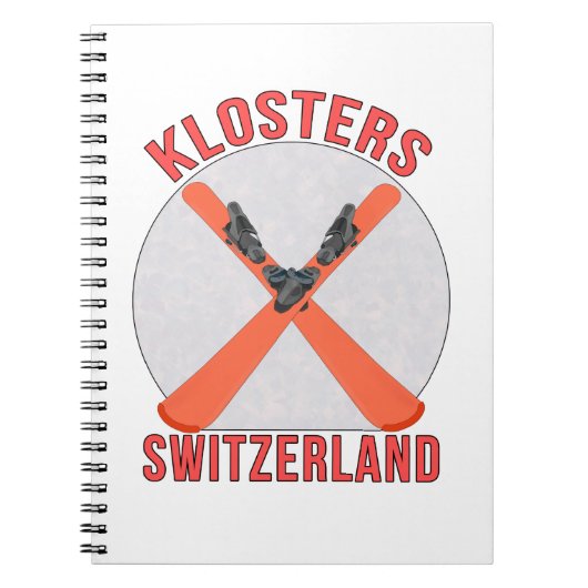 Klosters, Schweiz Notizblock (Vorderseite)