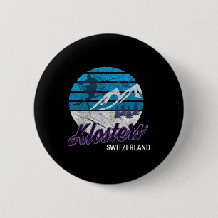 Klosters Schweizer Alpen Schweiz Skigebiet Snowboa Button