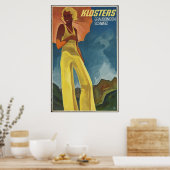 Klosters Vintage Travel Poster Ad Retro Prints (Küche)