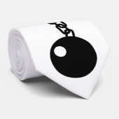 Klotz am Bein Krawatte (Gerollt)