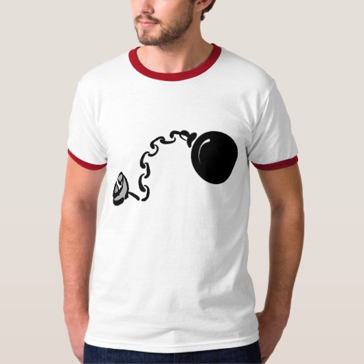 Klotz am Bein T-Shirt (Vorderseite)